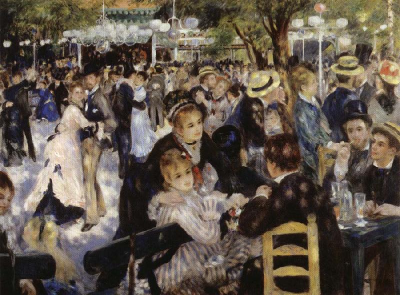 Pierre-Auguste Renoir Dance at the Moulin de la Galette oil painting image